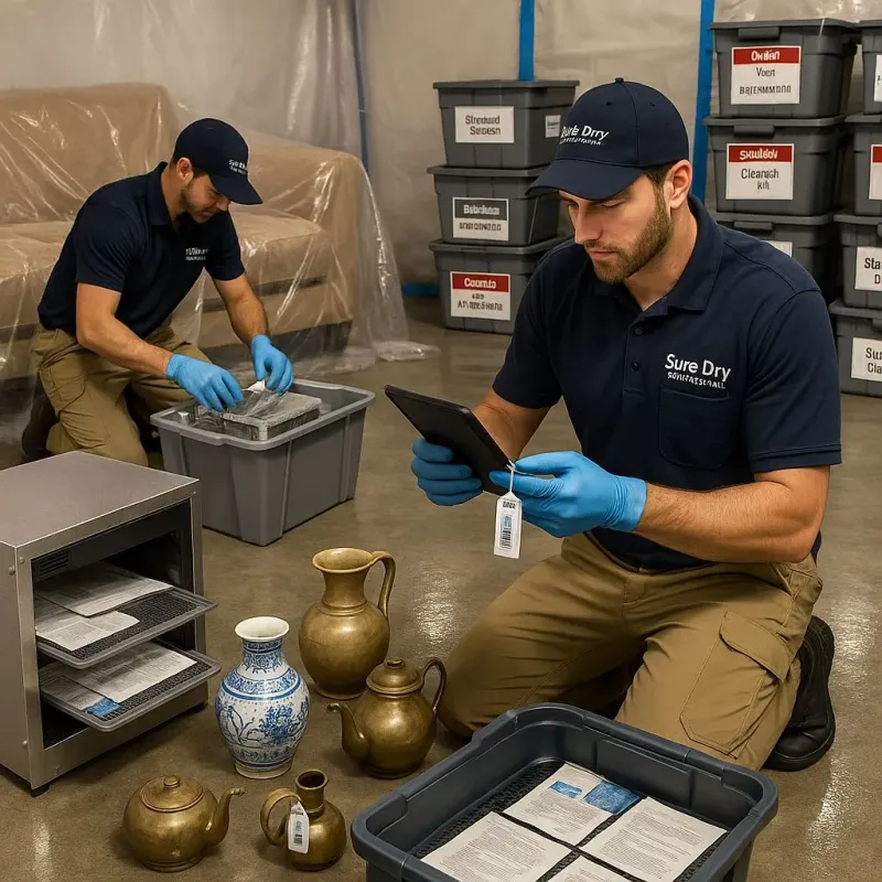 Content Protection and Restoration process in Palm Desert, CA